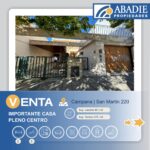 CASA EN VENTA-SAN MARTIN 220