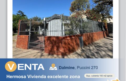 CASA EN VENTA-PUCCINI 270