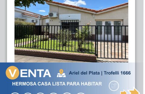 CASA EN VENTA -TROFELI 1666