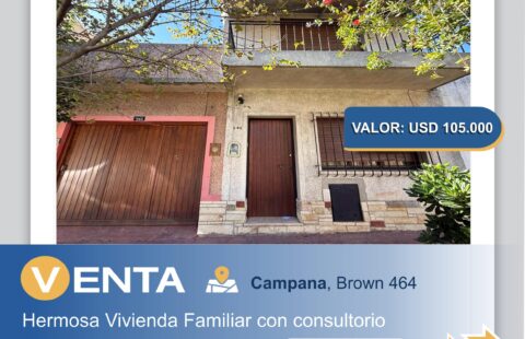 CASA EN VENTA-BROWN 464