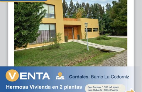 CASA EN VENTA- BARRIO LA CODORNIZ