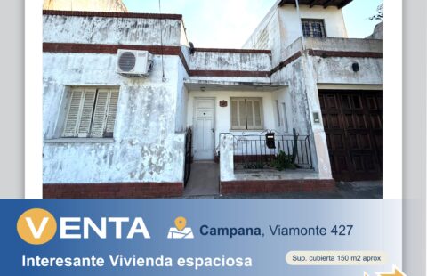 CASA EN VENTA -VIAMONTE 427