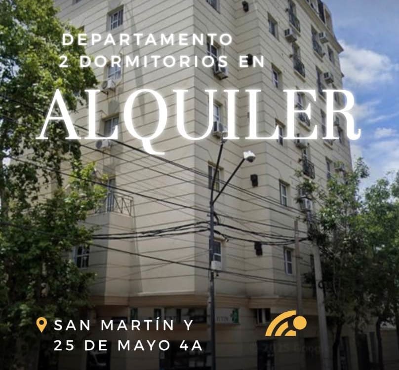 🏢 DEPARTAMENTO EN ALQUILER  25 de Mayo y San Martin - Imagen 1